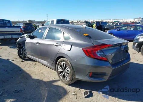 2017 Honda Civic Ex-T from USA, damaged, VIN 19XFC1F3XHE020736